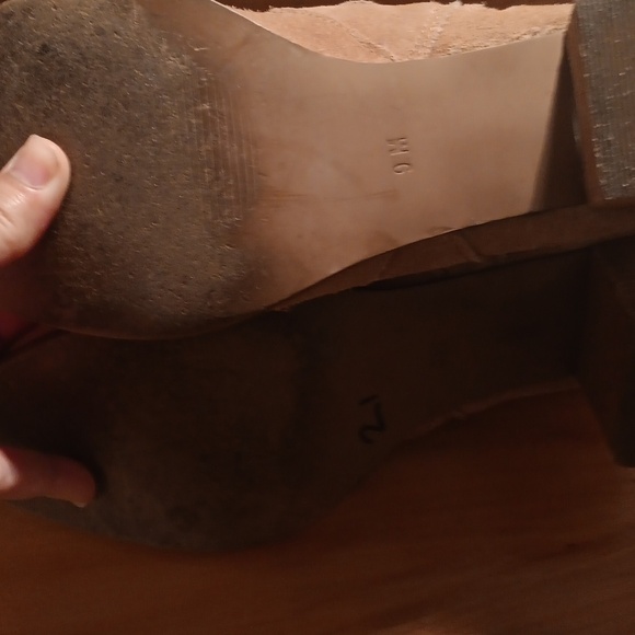 Matisse Brown Suede Ankle Boots Size 9 - Picture 7 of 10